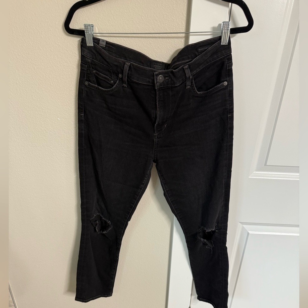Citizens Of Humanity Black Boyfriend Jeans